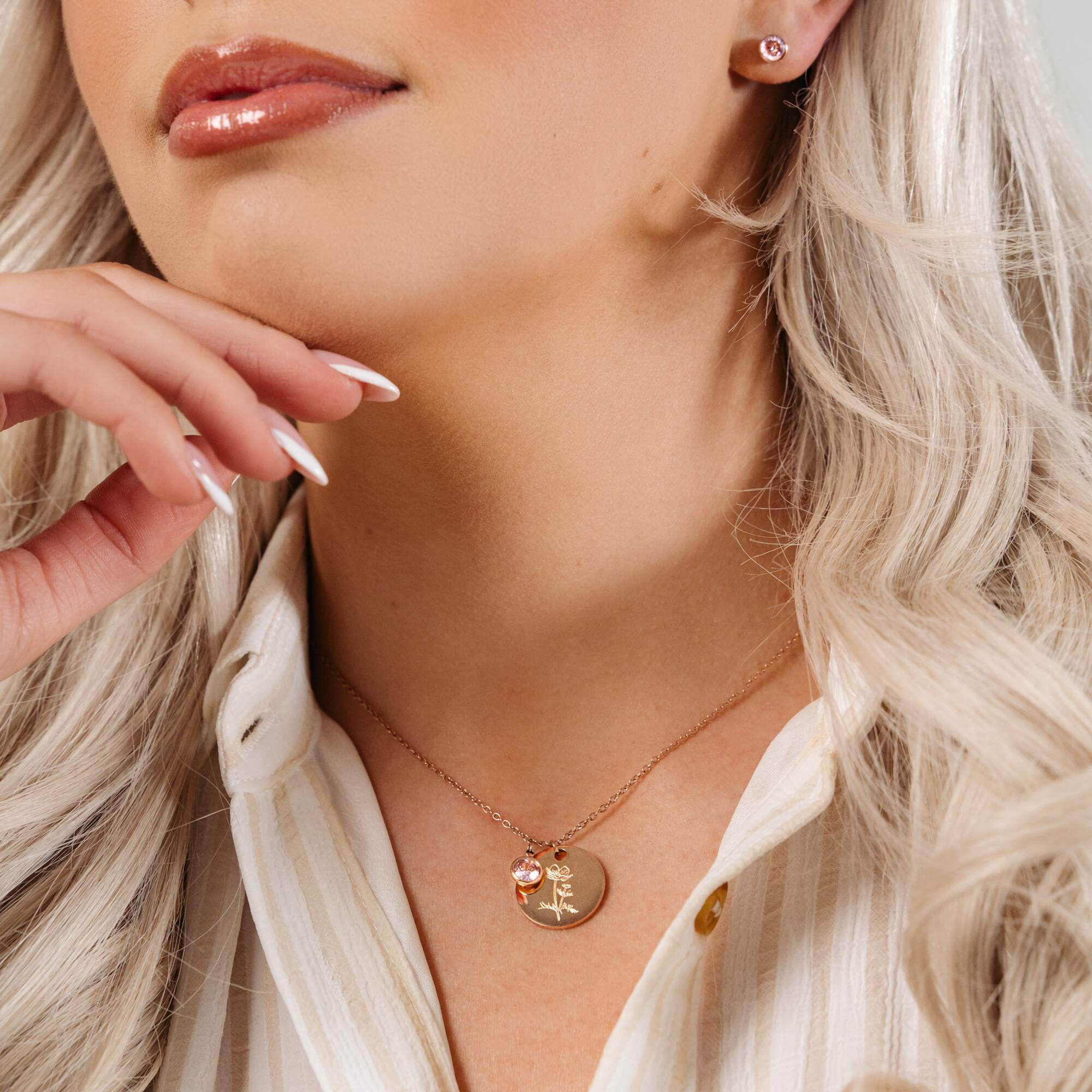 A Thousand Thanks -  Birth Month Pendant Necklace