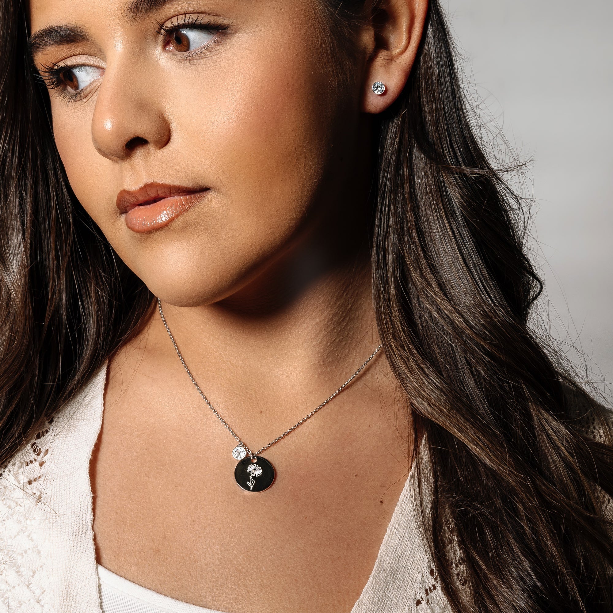 Birth Month Pendant Necklace