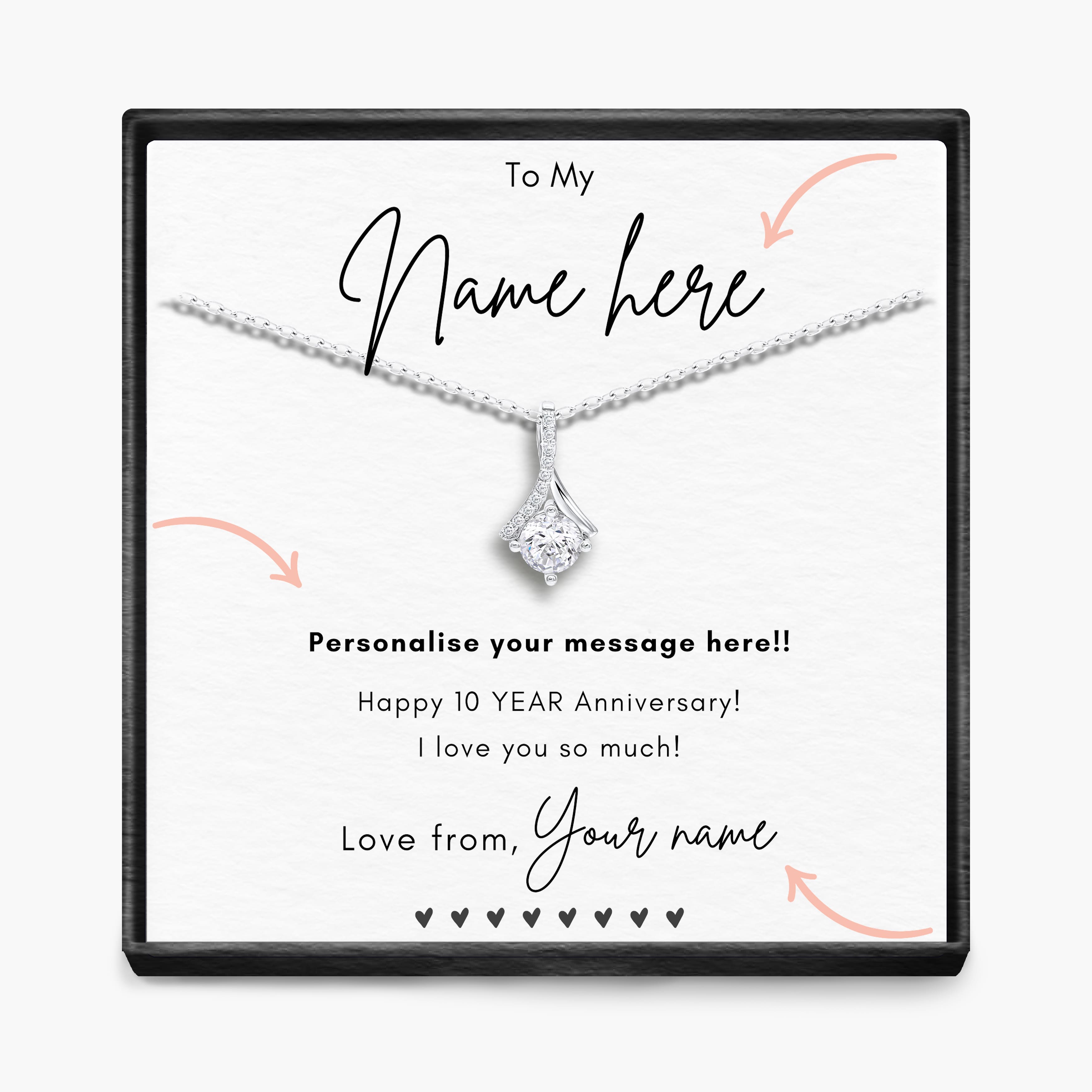 Custom Message Necklace