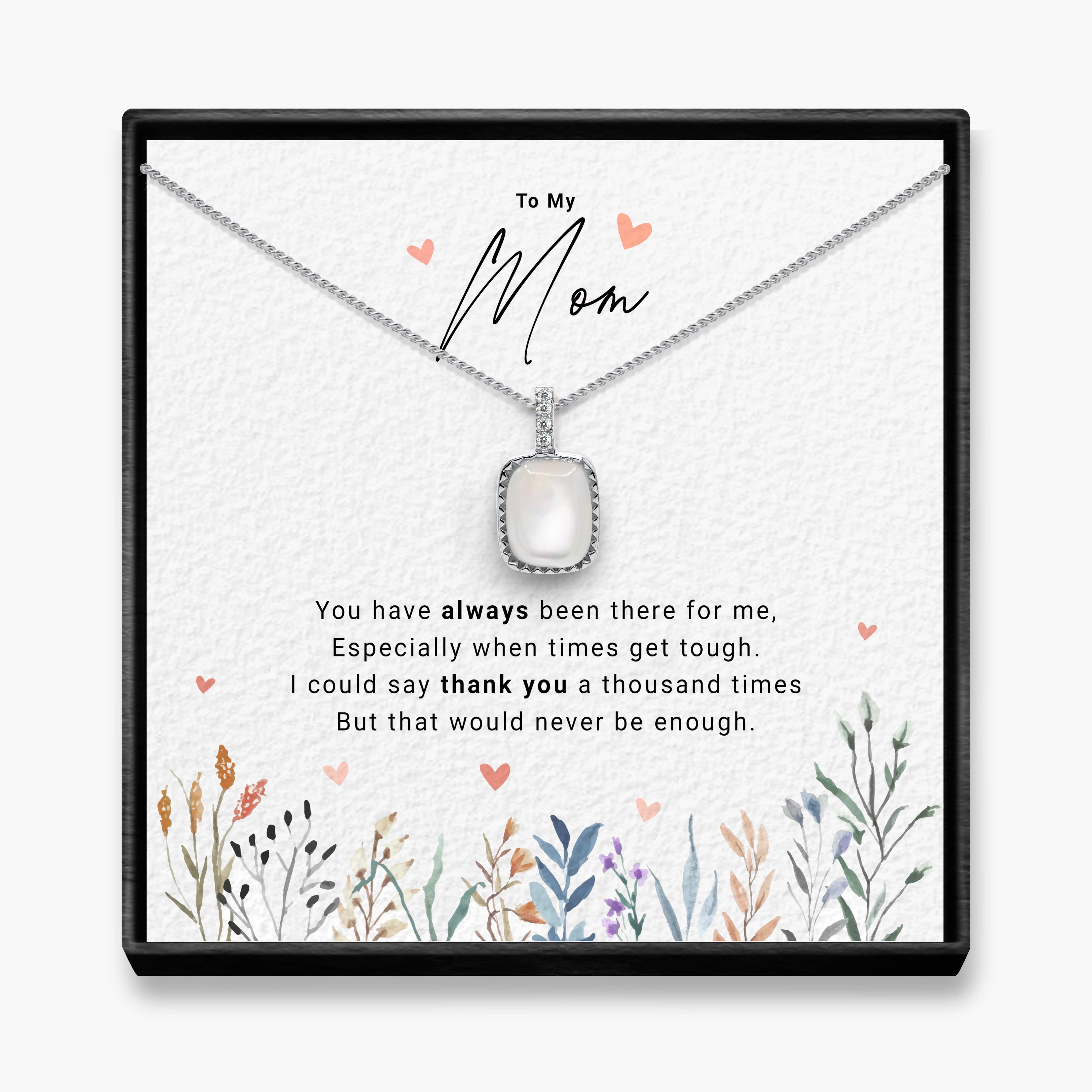 A Thousand Thanks - Iridescent Pearl Necklace